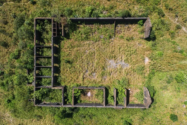 Poste Colline Bokor Kampot Cambodge Parc National Bokor Cambodia Drone — Photo