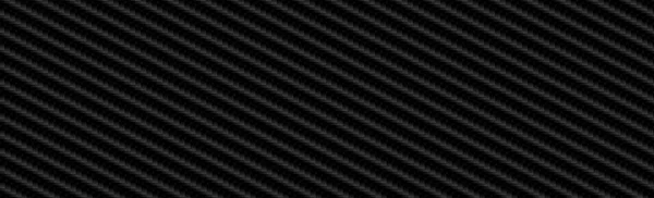 Panoramic Texture Black Gray Carbon Fiber Vector Illustration — Stock Vector