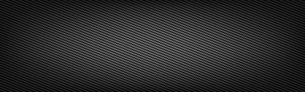 黒と灰色の炭素繊維のパノラマテクスチャ ベクトル図 — ストックベクタ