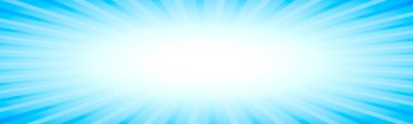 Güneşin çevresindeki panoramik arka plan soyut ışınları