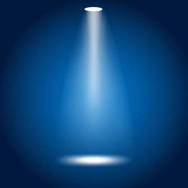 Kék Lila Háttér Fehér Reflektorfényekkel Vektor Illusztráció — Stock Vector