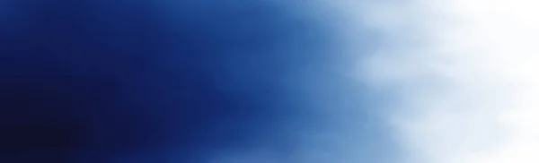 Aquarelle Bleue Réaliste Texture Panoramique Sur Fond Blanc Illustration Vectorielle — Image vectorielle