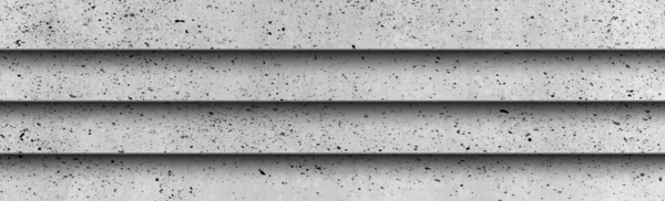 現実的なグレーコンクリートのパノラマテクスチャ ベクトルイラスト — ストックベクタ