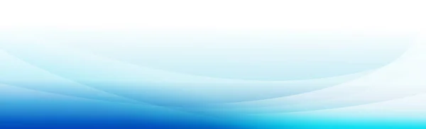 Ligne Courbe Blanche Avec Des Nuances Bleues Sur Fond Blanc — Image vectorielle