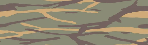 Modèle Géométrique Sans Couture Kaki Militaire Chasse Illustration Vectorielle — Image vectorielle