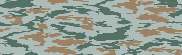 Patrón Sin Costura Geométrico Caqui Militar Caza Ilustración Vectorial — Archivo Imágenes Vectoriales