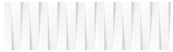 Witte Vector Panoramische Achtergrond Met Golvende Lijnen Schaduwen — Stockvector