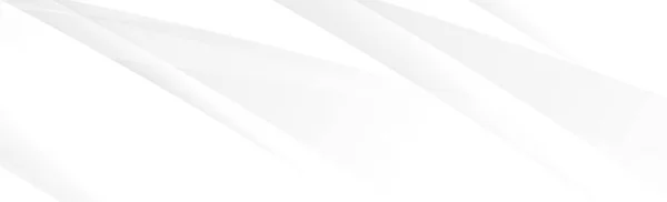 Белый Векторный Панорамный Фон Волнистыми Линиями Тенями — стоковый вектор