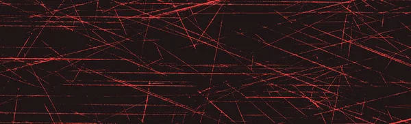 Грандж Червоні Лінії Крапки Червоному Тлі Векторні Ілюстрації — стоковий вектор