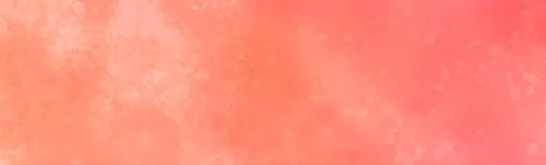 Панорамна Текстура Реалістичного Червоного Акварелі Білому Тлі Векторні Ілюстрації — стоковий вектор