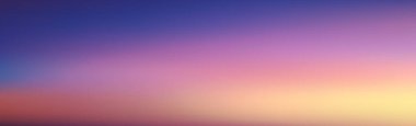 Bulanık büyük panoramik yaz arkaplanı çok renkli gradyan - illüstrasyon