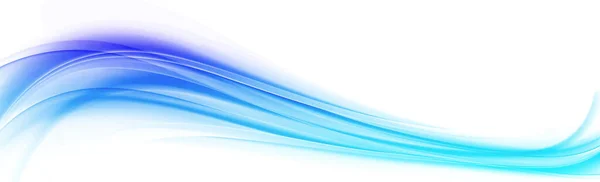 青の背景のボリュームライン パノラマベクトル背景イラスト — ストックベクタ