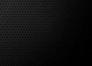 Kara Panoramik Arkaplan Performanslı Delikler - İllüstrasyon