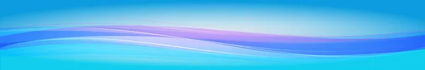 Abstrakter Blauer Panoramischer Hintergrund Aus Dreiecken Vektorillustration — Stockvektor