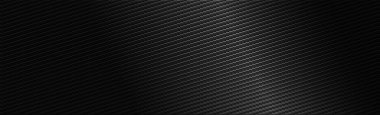 Siyah ve gri karbon fiberin panoramik dokusu