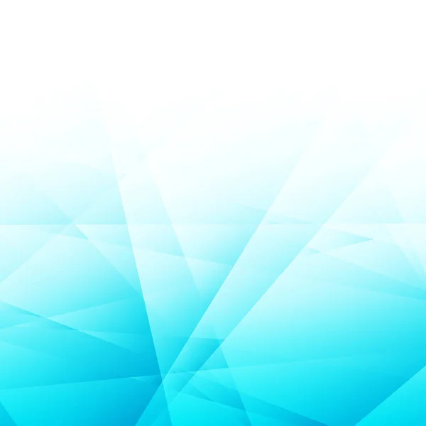 Abstrakt Blå Panorama Bakgrund Gjord Trianglar Vektor Illustration — Stock vektor