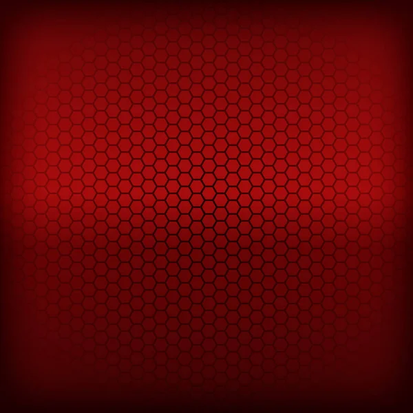 Texture Panoramique Fibre Carbone Noire Rouge Illustration — Image vectorielle