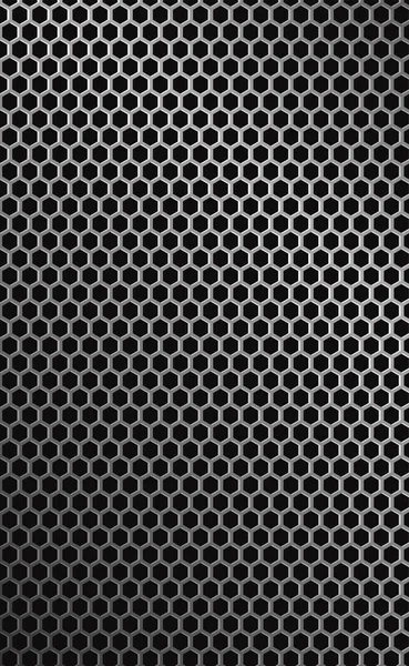 Beyaz yansımalı gümüş delikli demir - Vektör çizimi