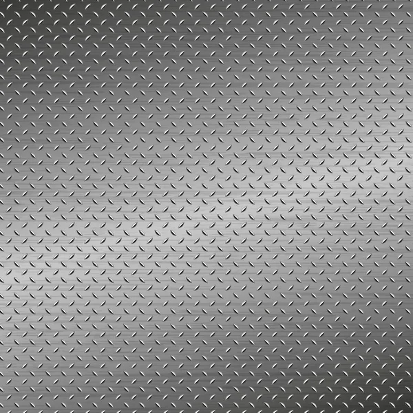 Textura Panorama Stříbrného Kovu Odrazem Pozadí — Stockový vektor