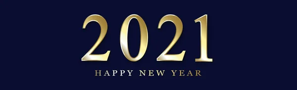 Golden numbers 2021s new year wishes