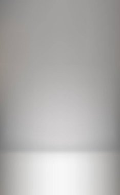 Beyaz ve gri oda arka plan stüdyosu - Vektör illüstrasyonu