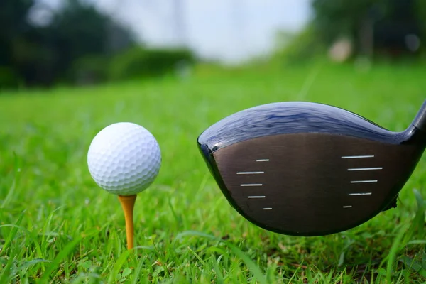Golflabda Arany Tanfolyam Háttér Készen Áll Hogy Póló Másol Hely — Stock Fotó