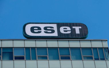 Bratislava, Slovakya - 10 Mayıs, 2025: ESET siber güvenlik alanında uzman bir yazılım şirketidir..