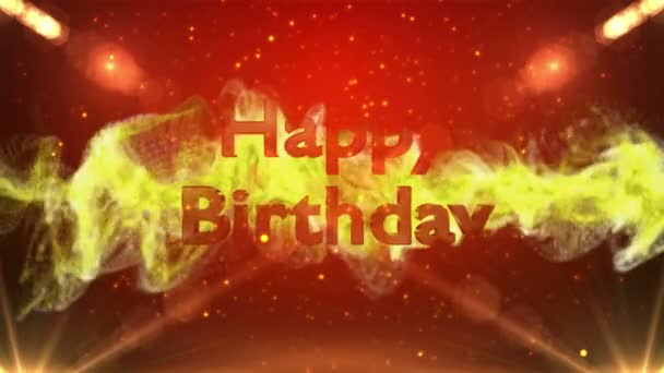 Animation De Texte Joyeux Anniversaire 4k Video V Creative C