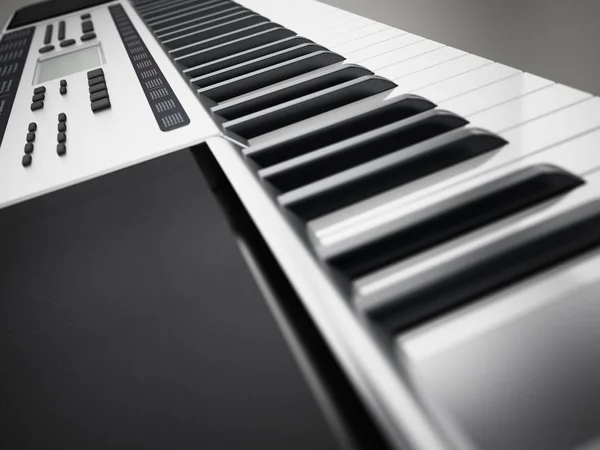 Сучасний Загальний Дизайн Музичної Клавіатури Ілюстрація — стокове фото
