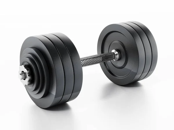 Dumbell Aislado Sobre Fondo Blanco Ilustración — Foto de Stock