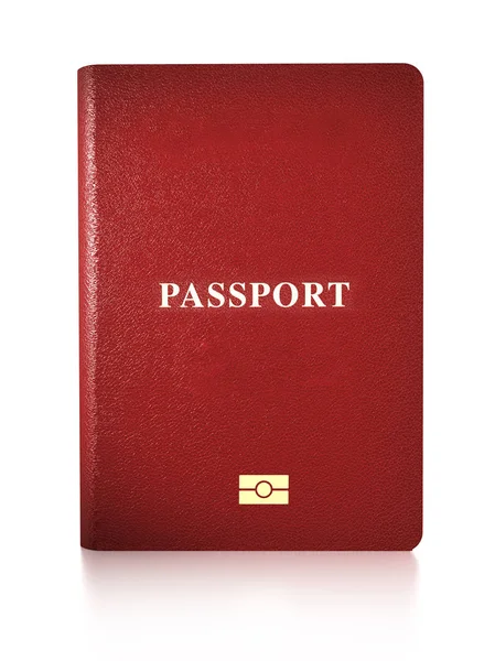 Διαβατήριο που απομονώνονται σε λευκό φόντο. 3D απεικόνιση — Φωτογραφία Αρχείου