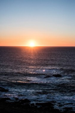 Denizde gün batımı