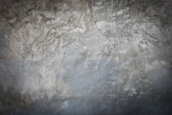 Cemento cemento grigio malta muro grezzo grunge crepa superficie — Foto Stock