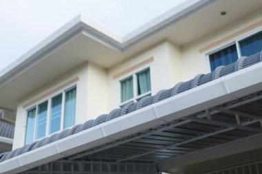 konut bina çatı oluk