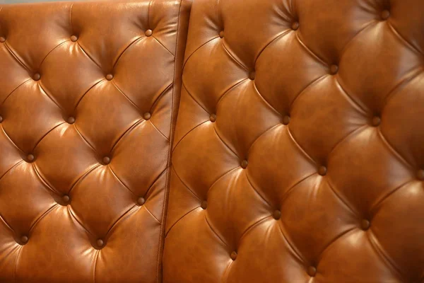 Lyxigt läder soffa möbler — Stockfoto