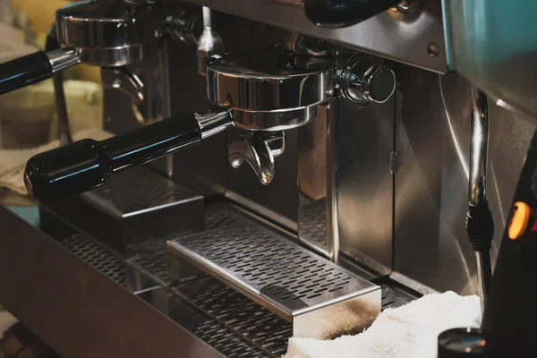 カフェのコーヒーマシン — ストック写真