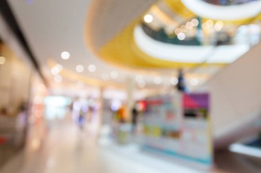 lüks alışveriş merkezi, perakende açık mağaza ekran bulanıklık