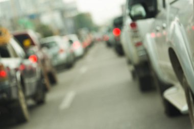 yol acele saat trafik sıkışıklığı