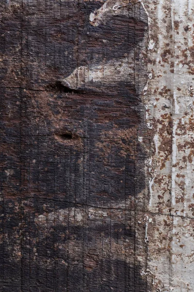 Trä i åldern klarat grov grain ytstruktur bakgrund — Stockfoto