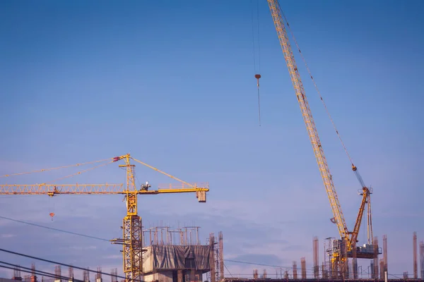 Construction crane industrial — Stock Photo, Image
