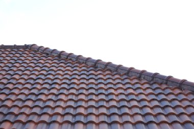 üst konut bina kaplı çatı kiremit tabakası