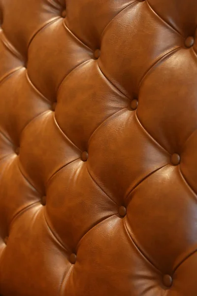 Luxury leather sofa furniture — Stock Photo, Image