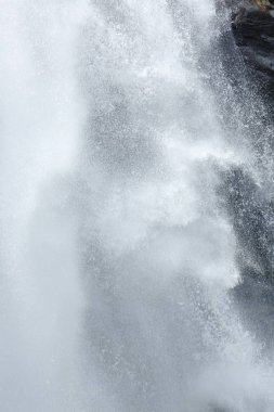 doğa ormanda şelale, güzel manzara