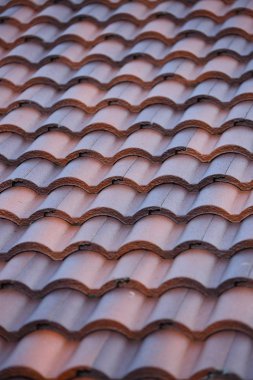 üst konut bina kaplı çatı kiremit tabakası
