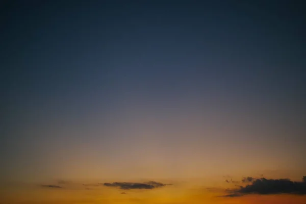 Барвисте Сутінкове Небо Заходу Сонця — стокове фото