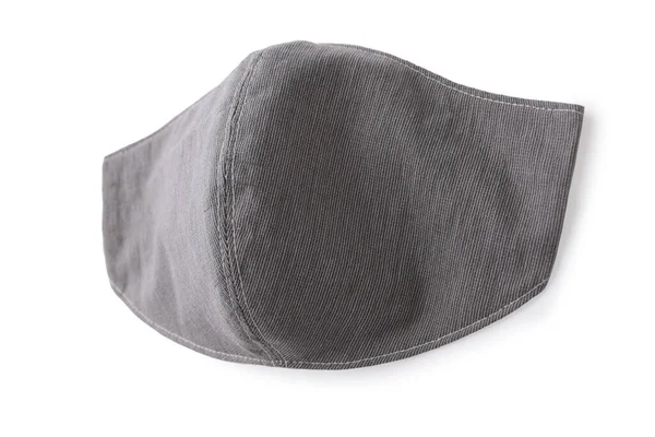 Desain Topeng Kain Terbuat Dari Kain Katun Obyek Terisolasi Pada — Stok Foto