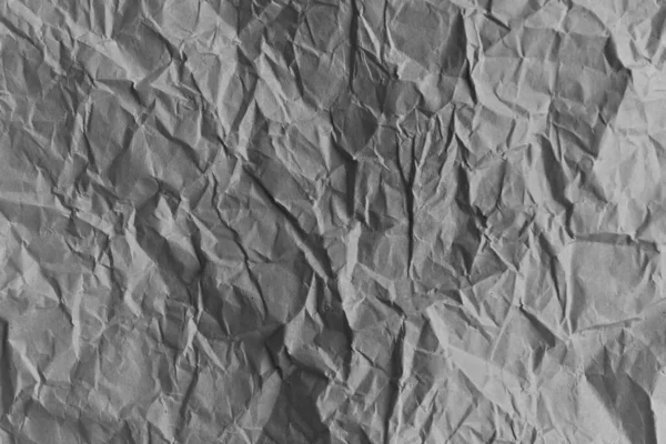 Szary Pognieciony Tło Tekstury Papieru — Zdjęcie stockowe