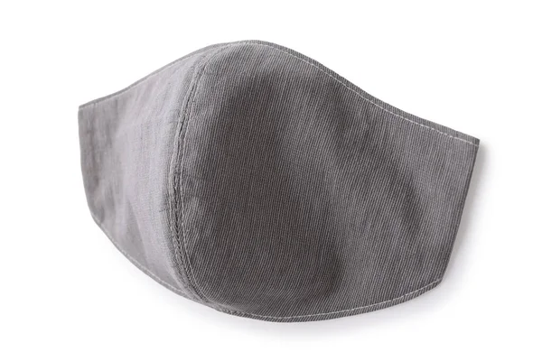 Desain Topeng Kain Terbuat Dari Kain Katun Obyek Terisolasi Pada — Stok Foto