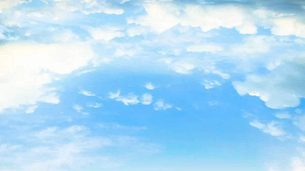 International day of clean air for blue skies concept: Clear sky and white clouds background