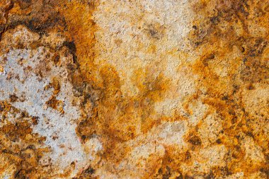 Kapalı pas tabakası yüzeyi, pas dokusu